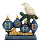 Jim Shore Blue & Gold Hope w/ Dove Christmas Figurine - image 1