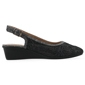 Womens Cliffs by White Mountain Boris Wedge Slingback Heels -Wide - image 2