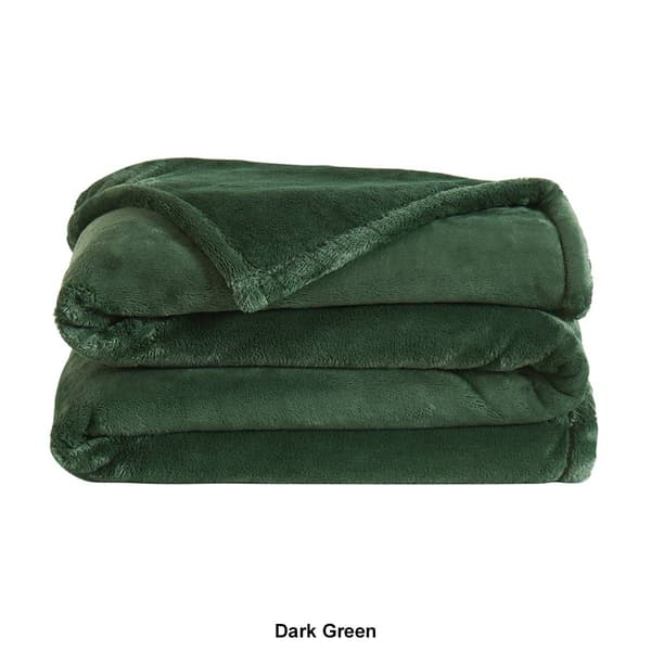 Royal Velvet Lavish Plush Solid Blanket