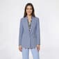 Womens Kasper Long Sleeve One Button Panel Seamed Blazer - image 2