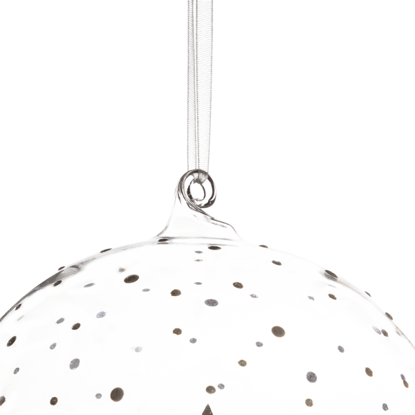 Northlight Deer Family in Snow Glass Globe Christmas Ornament