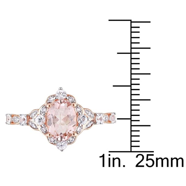 Gemstone Classics™ 10kt. Rose Gold Sapphire Ring