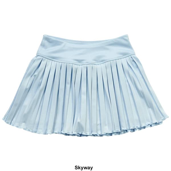 Girls &#40;7-16&#41; No Comment Solid Pleated Lightweight Skort