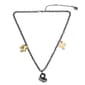 Steve Madden Puffy Charm Bib Necklace - image 1