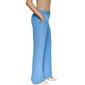 Womens DKNY Solid Button Front Flare Leg Pintuck Dress Pants - image 3