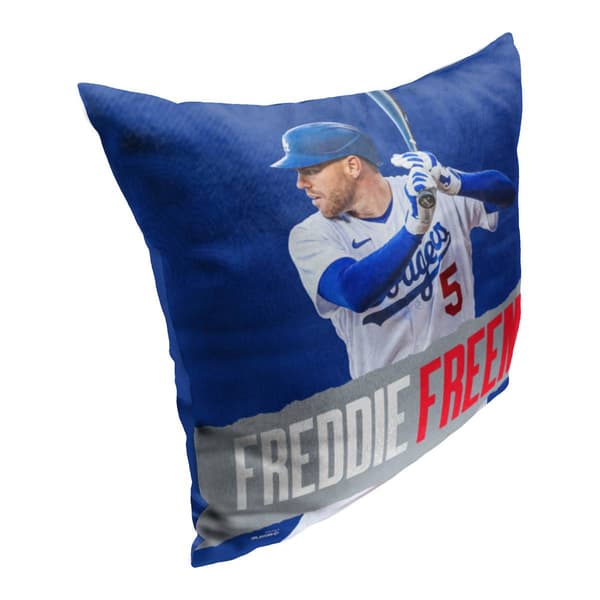 Northwest Los Angeles Dodgers 5 Freddie Freeman Throw Pillow