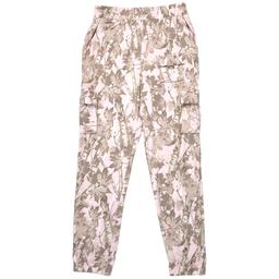 Girls (7-16) No Comment Cargo Tree Camo Fleece Lined Joggers
