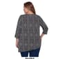 Plus Size Ruby Rd. New And Now 3/4 Sleeve O-Ring Blouse - image 2