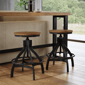Linon Home Decor Hawkford Adjustable Height Stool - Set of 2 - image 11