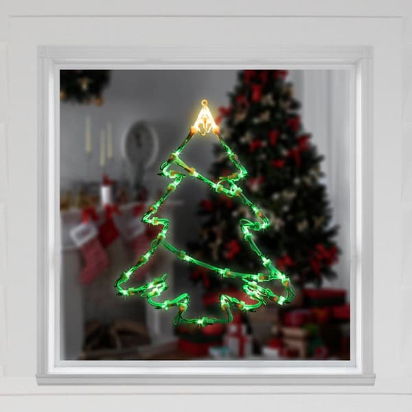 Northlight Seasonal 15in. Christmas Tree Window Décor