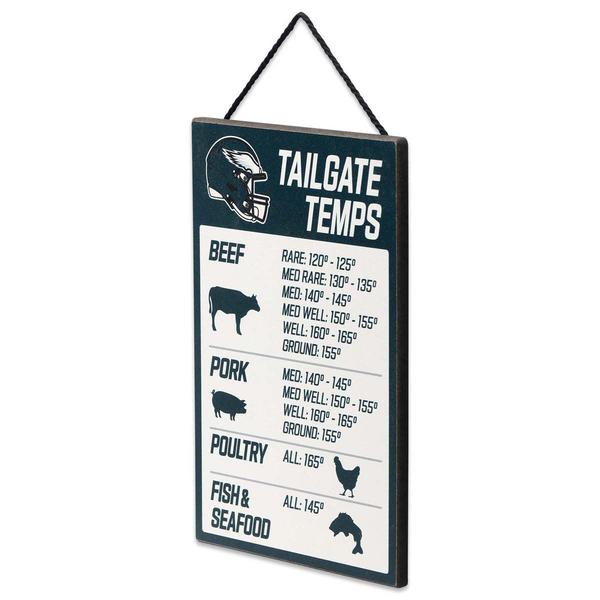Open Road Eagles Tailgate Temps Wall Decor