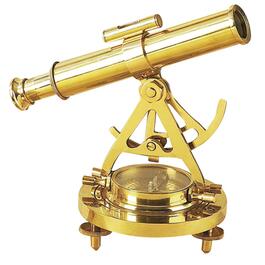 9th & Pike&#40;R&#41; Brass Coastal Telescope Compass