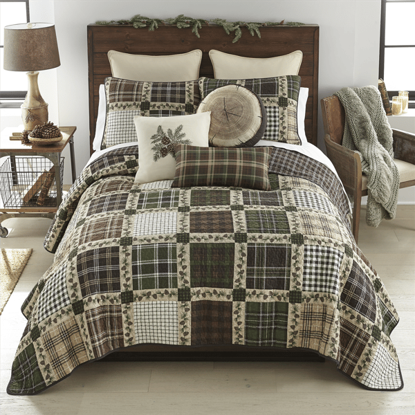 Donna Sharp Pine Patch Quilt Set - image 
