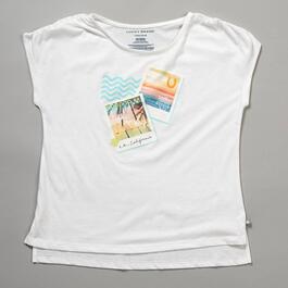 Girls &#40;7-16&#41; Lucky Brand Short Sleeve Polaroid Graphic Tee