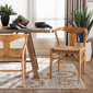 bali & pari Fika Dining Chair with Woven Seagrass Seat - image 8