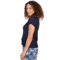 Womens Skye&#8217;s the Limit Out Of The Blue Scalloped Edge Blouse - image 4