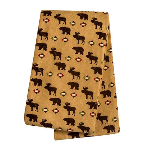 Trend Lab Northwoods Animal Swaddle Blanket