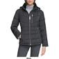 Womens Calvin Klein Short Puffer Jacket with Chest Zipper - image 6