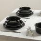 Stone Lain Slate 12pc. Stoneware Dinnerware Set - image 6