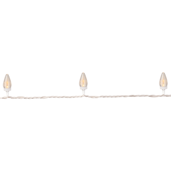 Northlight 16ft. 25ct. Warm White LED C7 Christmas Lights
