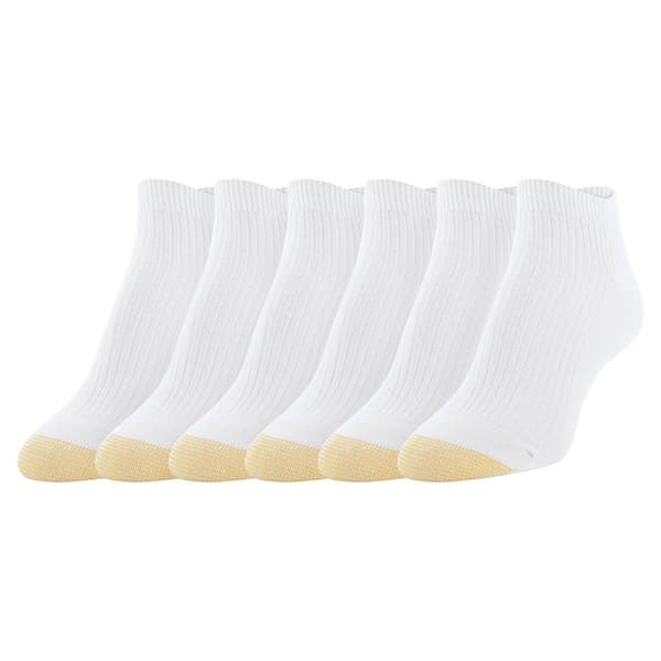 Womens Gold Toe&#40;R&#41; 6pk. Rib Low-Cut Socks - image 