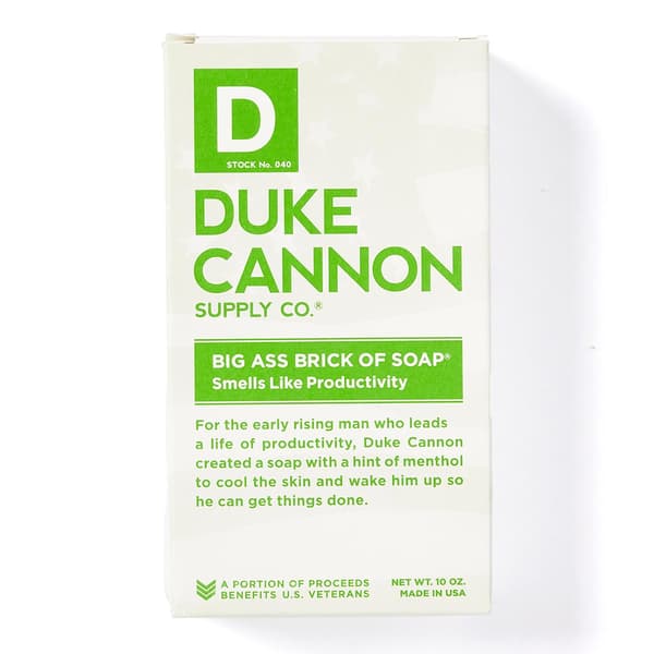 Duke Cannon Big American Brick of Soap - Productivity