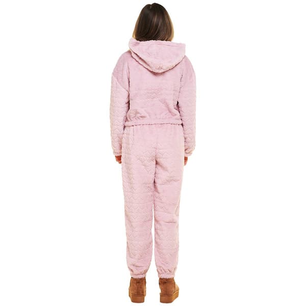 Juniors Madden Girl Cozy Heart 2pc. Joggers Set