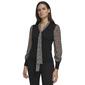 Womens Tommy Hilfiger Printed Long Sleeve w/Matching Print Tie - image 1