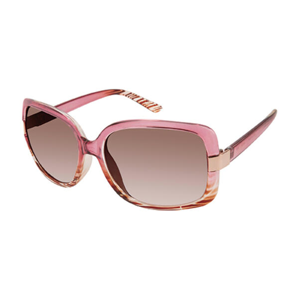 Womens Tahari Rectangle Ombre Sunglasses - image 
