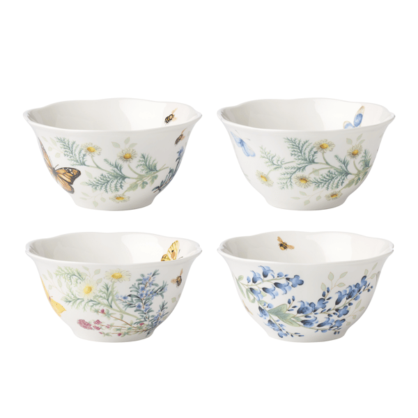 Lenox® Butterfly Meadow® Herbs Rice Bowls - Set of 4 - image 