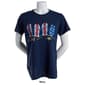 Womens USA Flip Flop Beach Graphic Tee - image 3