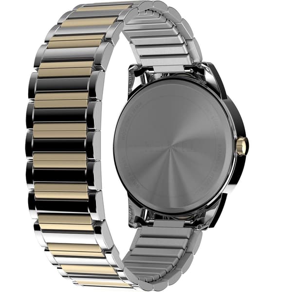 Mens Timex&#174; Easy Reader&#174; Two-Tone Case Watch - TW2W52100JT
