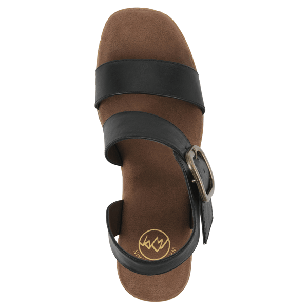 Womens White Mountain Barb Platform Sandals