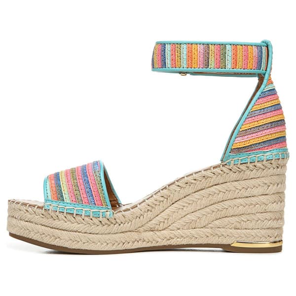 Womens Franco Sarto L-Clemens Colorful Espadrilles Sandals