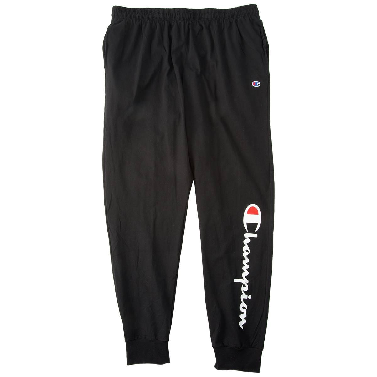 Champion Reverse Weave Black Sweatpants