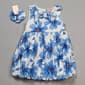 Toddler Girl Japna Kiwi Floral Bubble Dress & Scrunchie Set - image 2