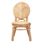 bali & pari Carita Modern Bohemian Natural Rattan Dining Chair - image 3