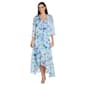 Petite R&M Richards Chiffon Print Jacket With Dress - image 1