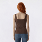 Juniors Madden Girl Square Neck Side Ruch Split Hem Tank Top - image 6