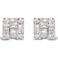 Haus of Brilliance 10kt. White Gold 1/7ctw. Diamond Stud Earrings - image 2