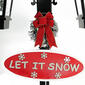 Northlight Seasonal 74in. Pre-Lit Musical Santa and Snowman - image 2