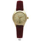 Womens Olivia Pratt Skinny Velvet Strap Watch - 17439 - image 4