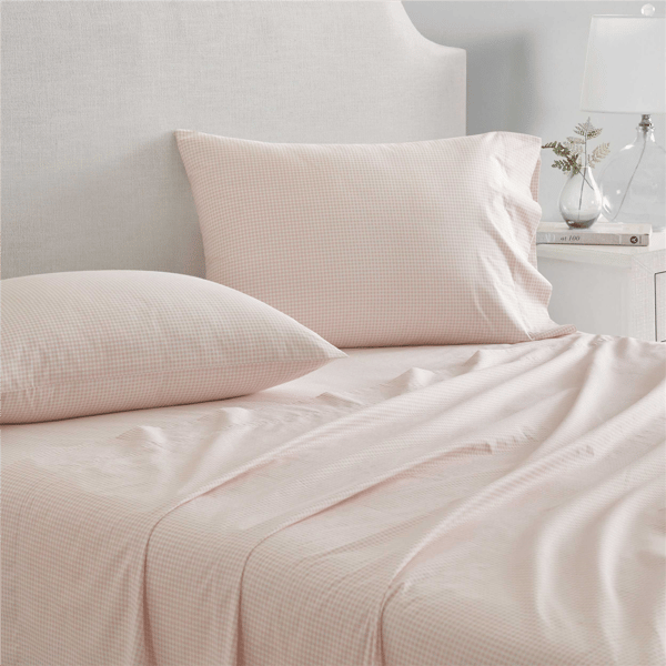 Martha Stewart Core Small Gingham Sheet Set