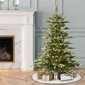 Puleo International 4.5ft. Pre-Lit Aspen Fir Christmas Tree - image 3