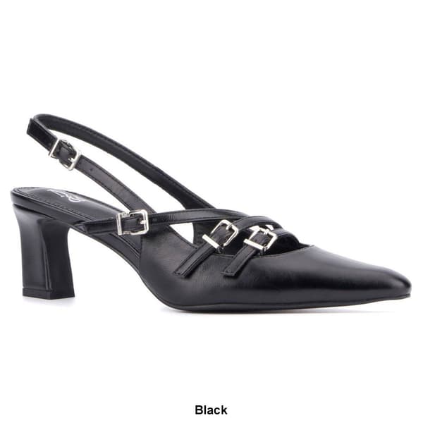 Womens New York & Company Imari Slingback Heels