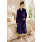 Womens Charmour Long Sleeve Cherries Plush 48 Wrap Robe - image 1