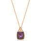 Le Vian(R) Amethyst Chocolate & Vanilla Diamonds(R) Pendant - image 1