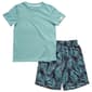 Boys Sleep On It&#40;R&#41; Henley & Leaf Shorts Pajama Set - image 1