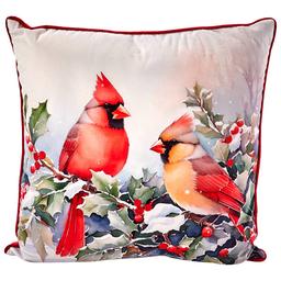 Nourison Couple Cardinal Decorative Pillow - 18x18