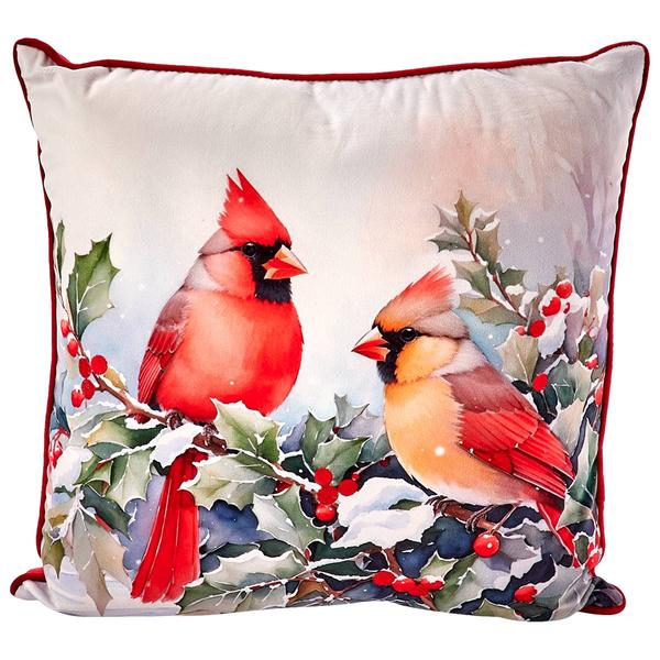 Nourison Couple Cardinal Decorative Pillow - 18x18